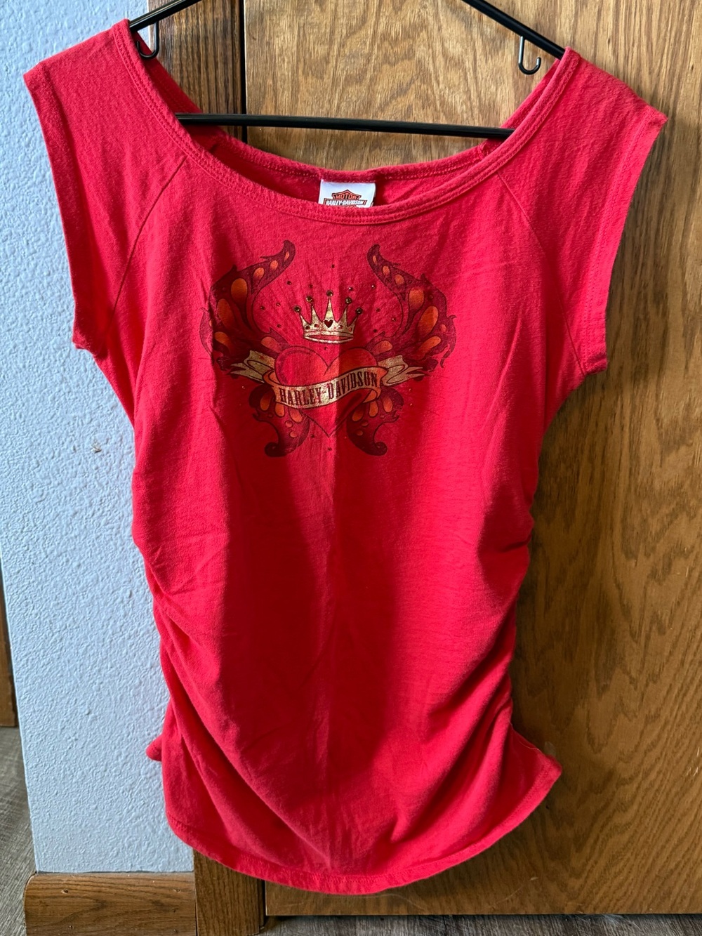 Harley Davidson Women's Graphic Scoop Neck Tank Top